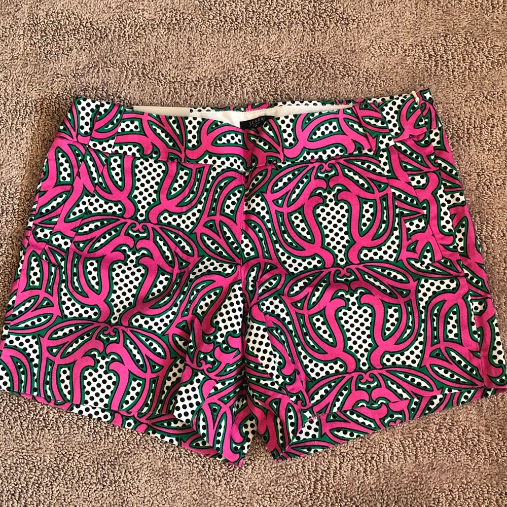 NWT J. Crew Factory 5” printed stretch chino short